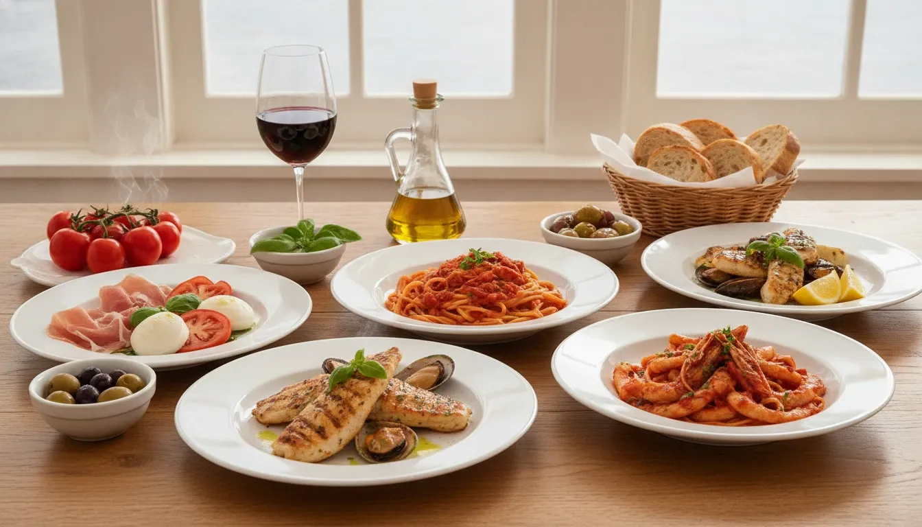 イタリア料理の特徴：世界の料理との比較