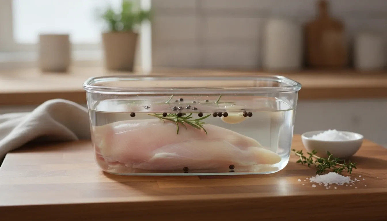 ブライン液の科学｜塩水漬けでタンパク質を変性させ、肉をジューシーに仕上げる技術