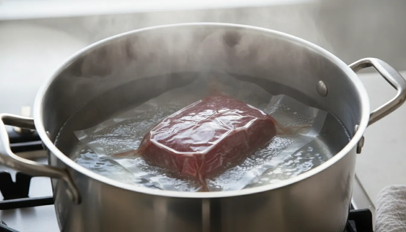 牛肉の表面殺菌は深さ1cmを60℃で2分｜焼き目では届かない理由