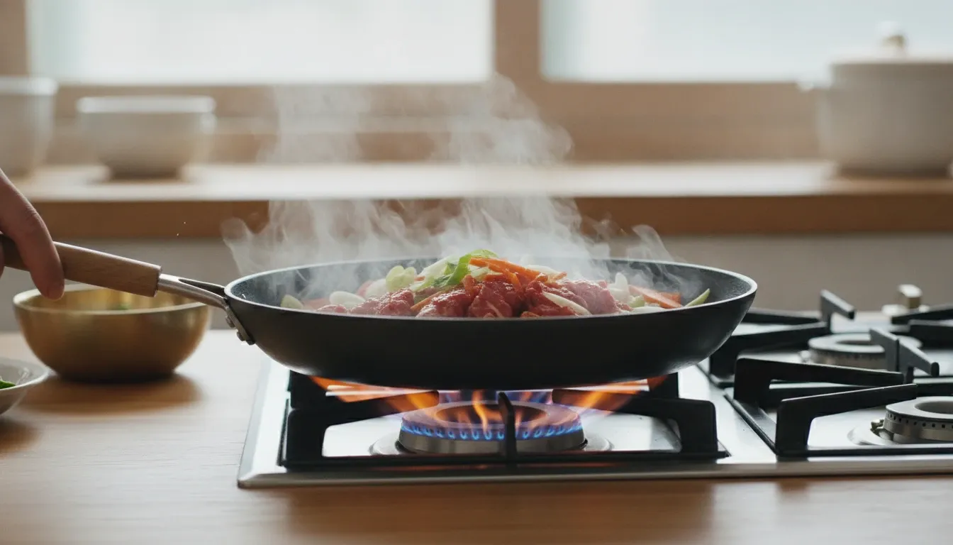 불 조절 (Fire Control) - 韓国料理の火加減技術