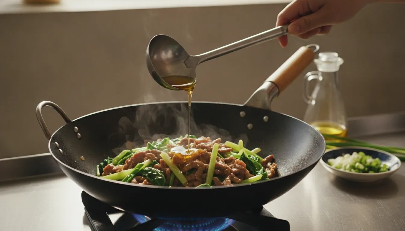 明油（ミンヨウ）｜照り・香り・保温を一手間で叶える中華の仕上げ技法