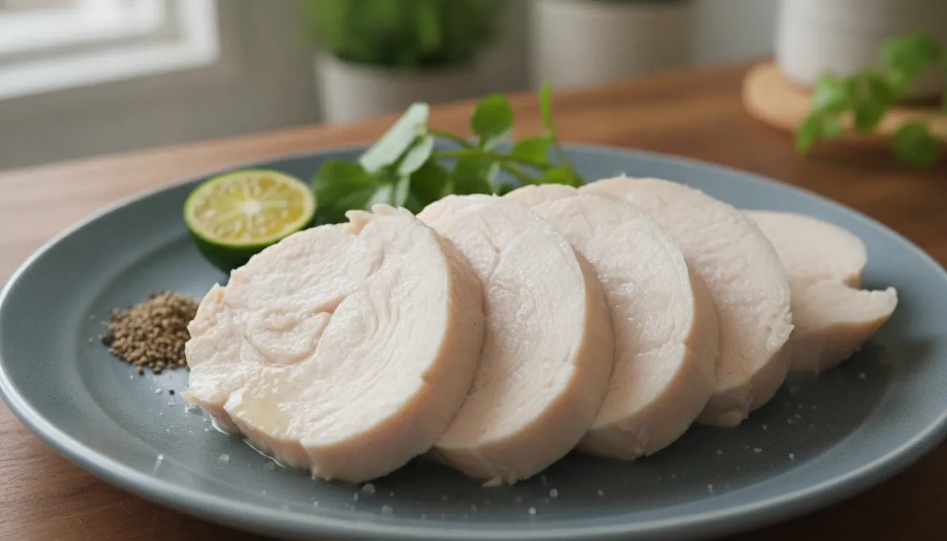 低温調理の鶏むね肉の温度と時間｜63℃なら到達68分＋維持30分