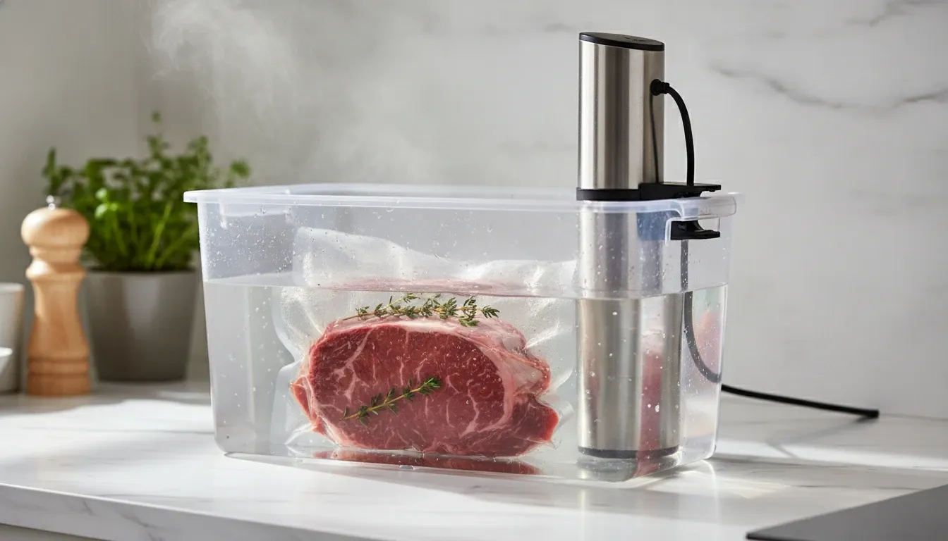 低温調理は温度で食感、時間でやわらかさ｜同じ湯温で何時間も置く意味