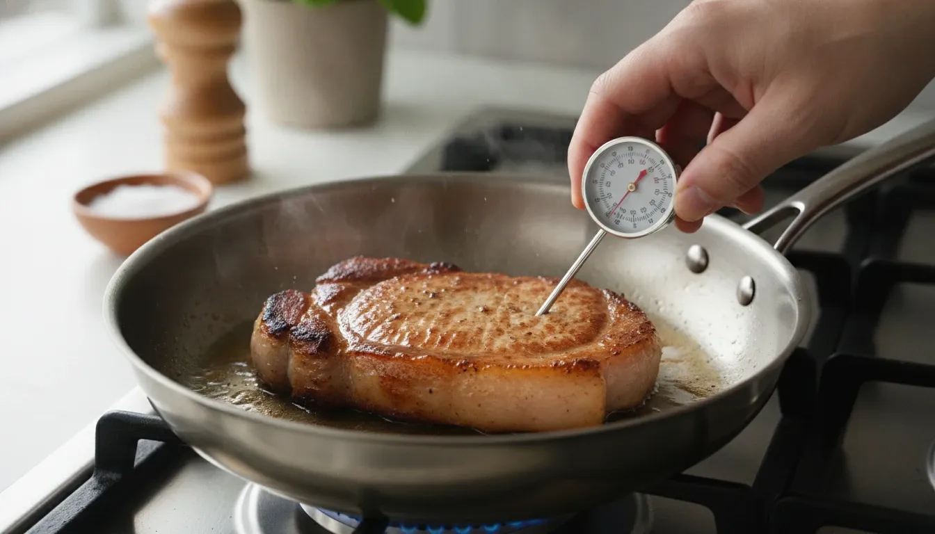 豚肉の火入れ｜中心温度63℃以上で安全に、しっとりジューシーに仕上げる