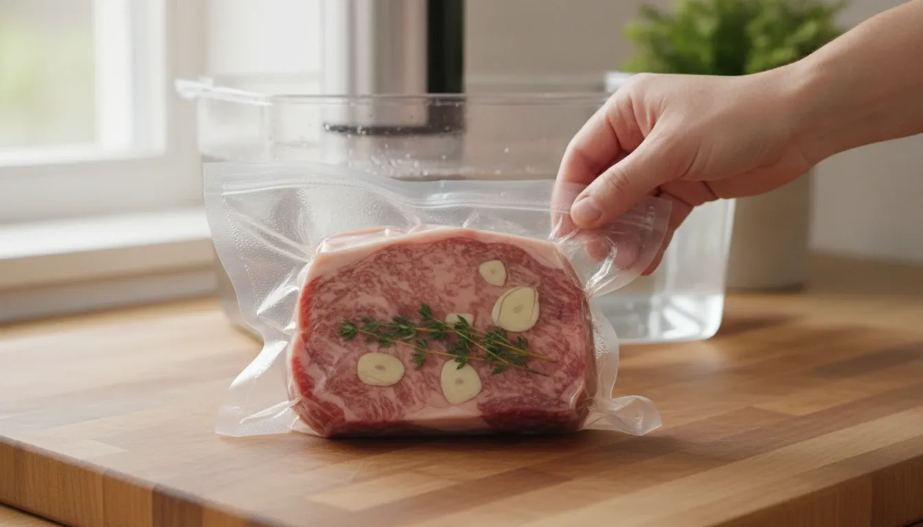 低温調理の技術｜正確な温度で理想の食感を実現する真空調理法